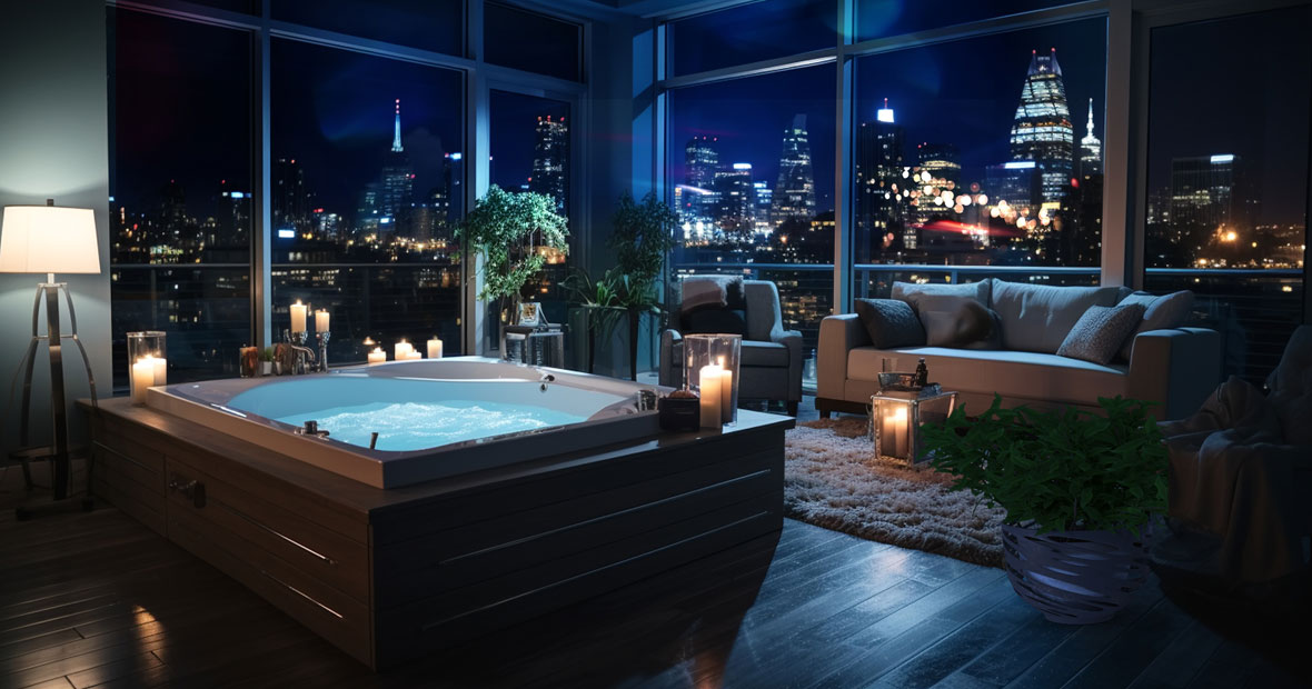 chambre avec spa